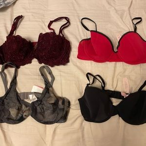 BNWT LOT VICTORIA’S SECRET BRAS 36B